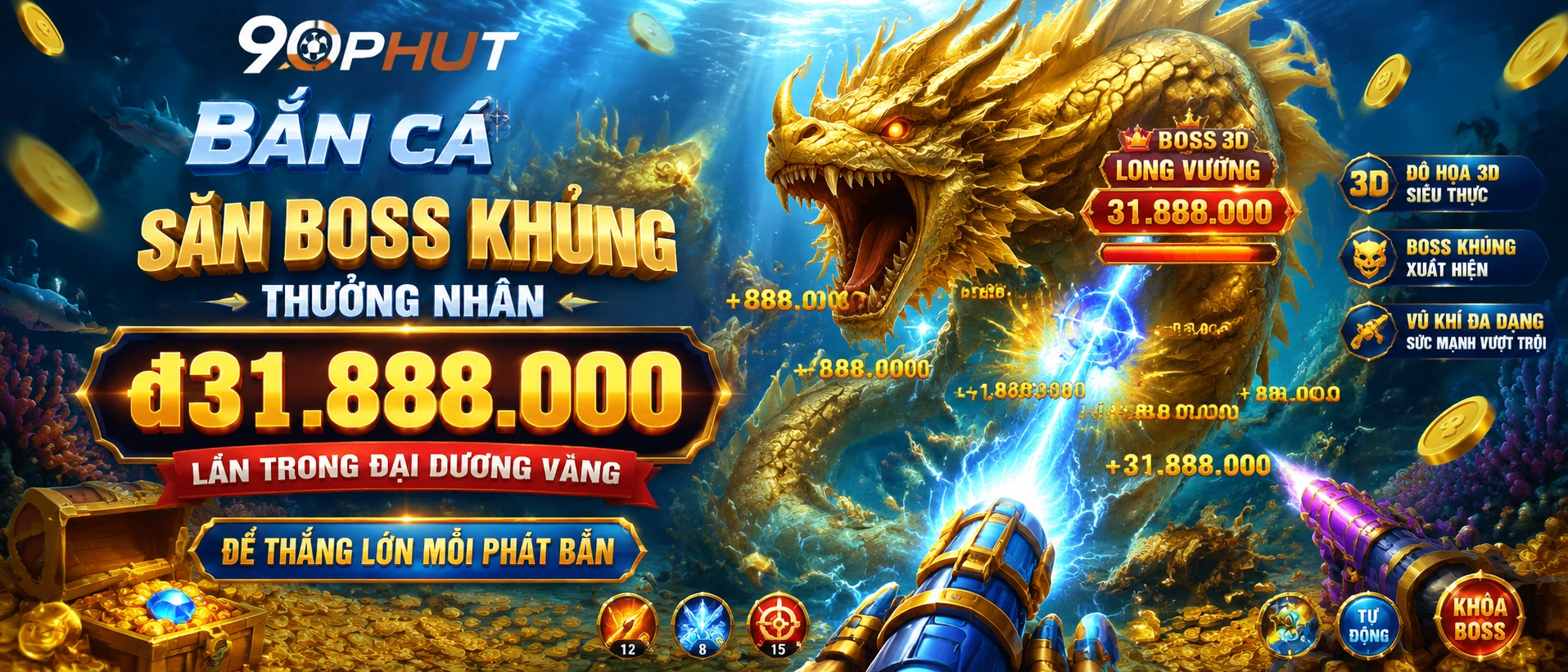 Hình minh họa khu vực dịch vụ 90phut