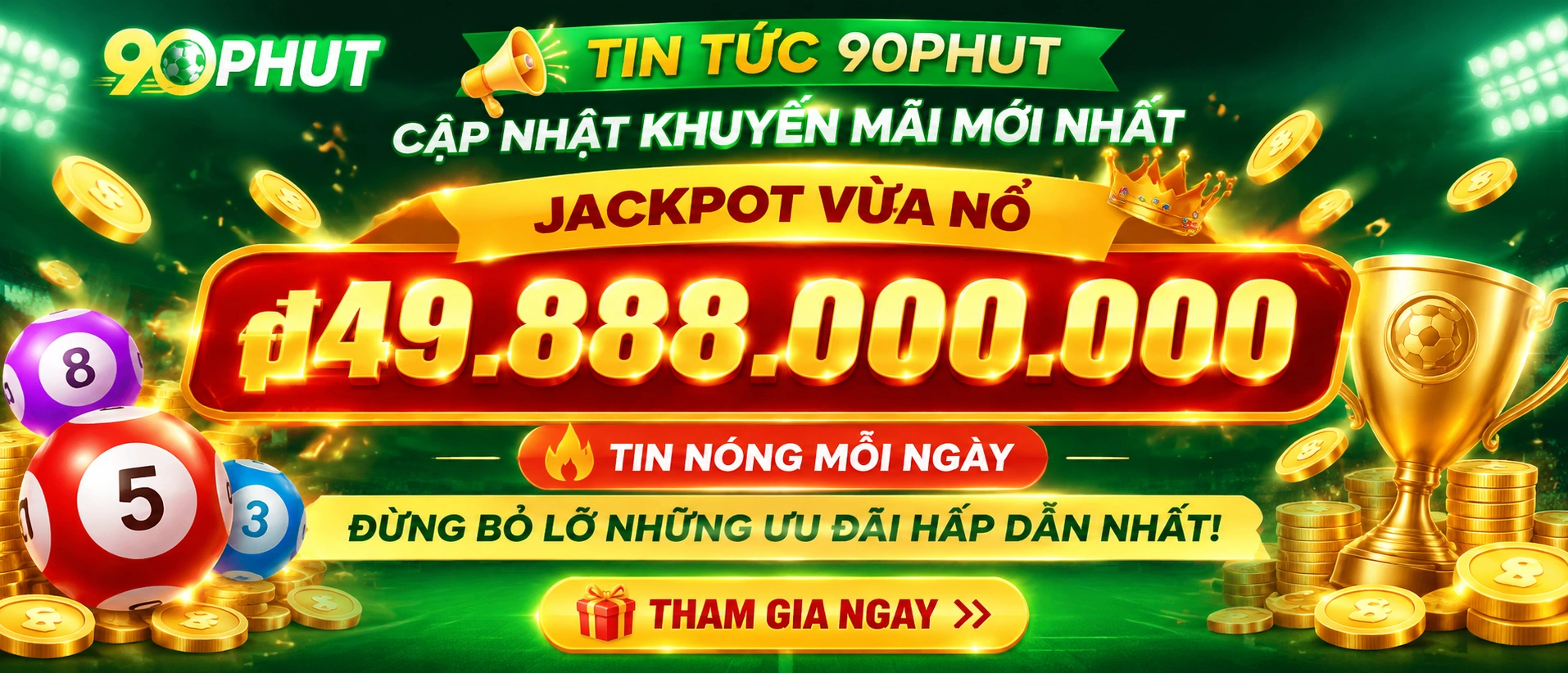 Giao diện Tin Tức 90PHUT trên thiết bị di động